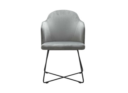 Chaise 6x Chaise rembourrée de salle à manger TV Club Siège de tissu Fauteuil Ensemble nouveau Salon